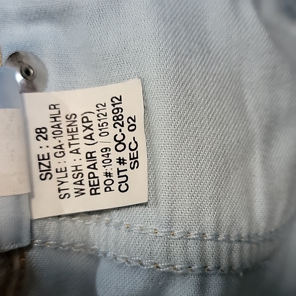 BEBE LOW RISE SKINNY JEANS/Size  28. - Picture 10 of 11